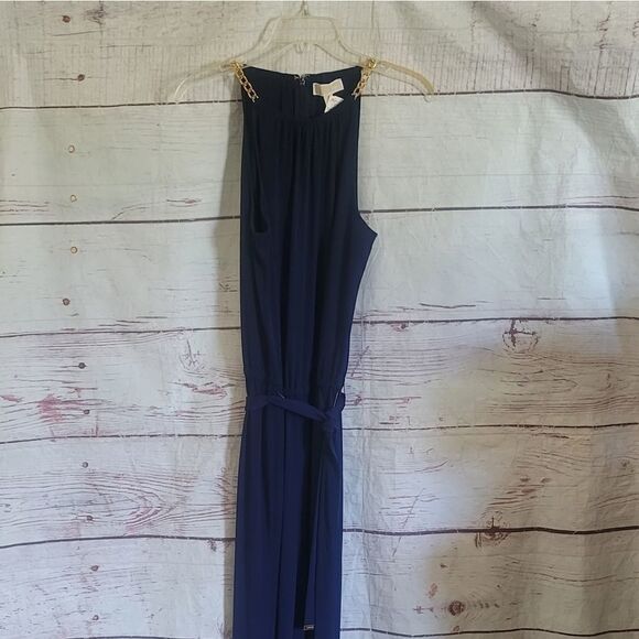 Michael Kors Chain Halter Neck Jumpsuit NWT Size S - Picture 3 of 8